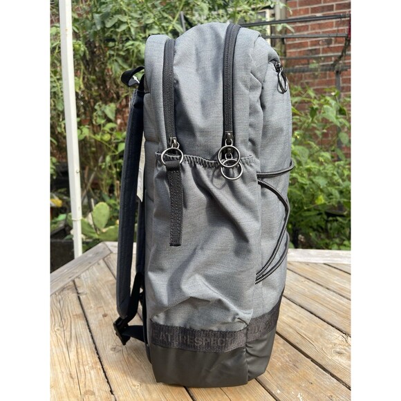 Under Armour UA Project Rock Brahma Backpack Training Bag Gray Black - Picture 3 of 5